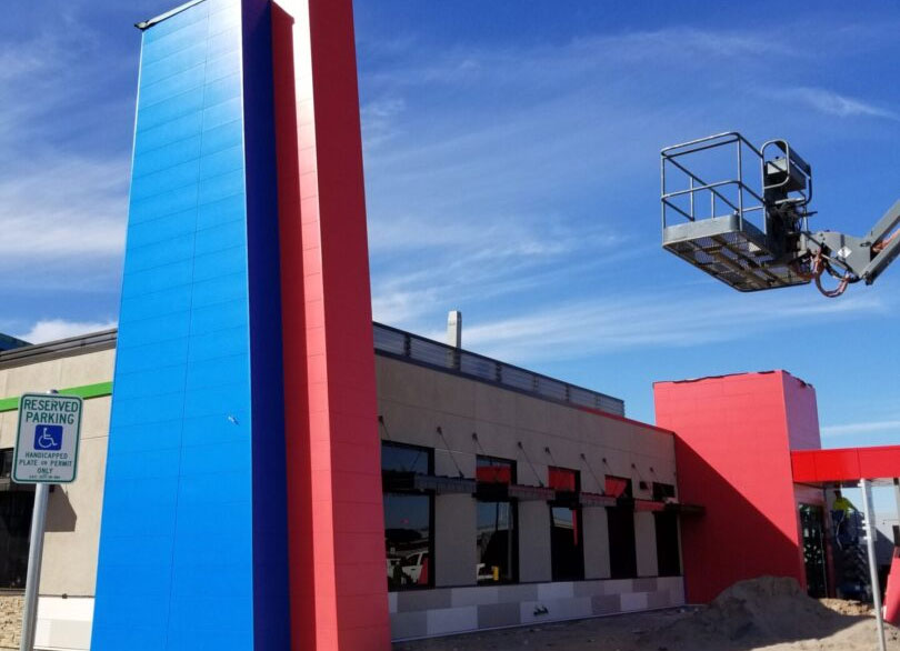 Exterior build out of Exceptional Healthcare in Prescott, AZ